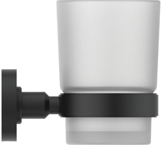 Стакан с держателем Ideal Standard IOM матовое стекло, с крепежом A9120XG