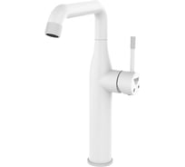 Смеситель для чаши однорычажный высокий ViEiR белый аэратор для накладной раковины V403515-F