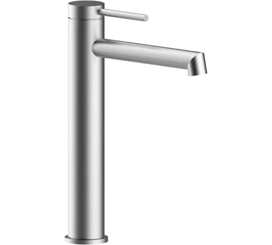 Смеситель для чаши однорычажный ViEiR нержавеющая сталь сатин высокий излив для накладной раковины V462512 1