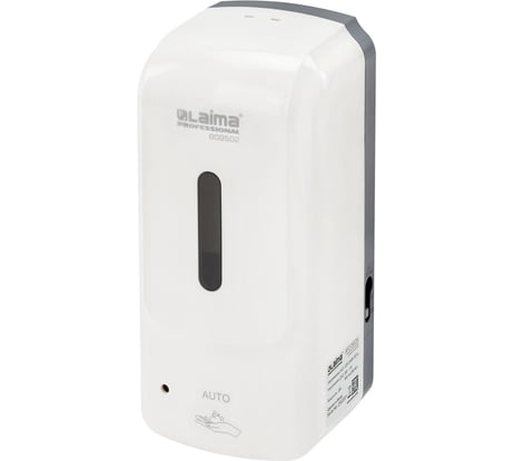 Дозатор для жидкого мыла-пены LAIMA PROFESSIONAL SUPER, наливной, сенсорный, 1 л, белый, ABS, 609502