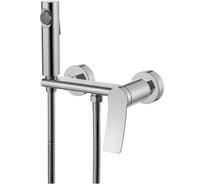 Смеситель однорычажный для душа биде ViEiR хром настенный гигиенический комплект V483051