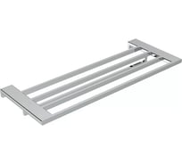 Полотенцедержатель с полкой ViEir нержавеющая сталь, хром, V5220