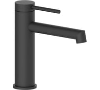 Смеситель для раковины однорычажный ViEiR нержавеющая сталь, черный сатин 462511-C