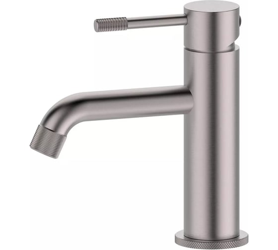 Смеситель для раковины однорычажный ViEiR сатин, мягкое покрытие, аэратор 402511-N 1