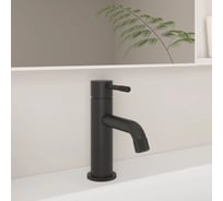 Смеситель для раковины однорычажный ViEiR черный, аэратор плавная регулировка струи 402511-C