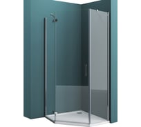 Душевой уголок BelBagno KRAFT-P-1-100-C-Cr-L