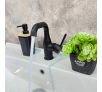 Смеситель для раковины однорычажный ViEiR черный, аэратор 403514-C