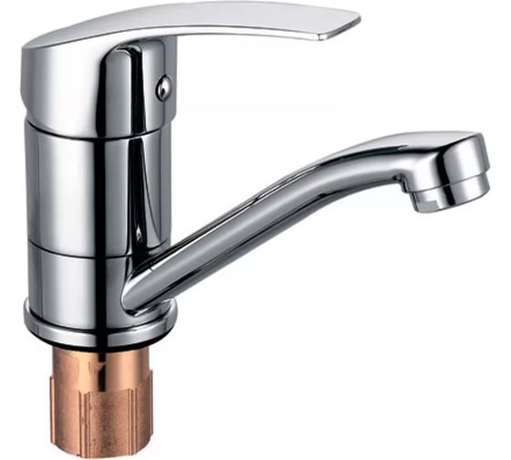 Смеситель для раковины ViEiR поворотный, однорычажный хром 204012 1