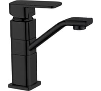 Смеситель для раковины ViEiR поворотный, однорычажный, латунь, черный V113513-C