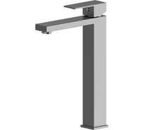 Смеситель для раковины ViEiR-чаши нержавеющая сталь графит высокий однорычажный для а-чаши V363512-G