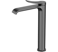 Смеситель для раковины чаши однорычажный ViEiR графит, высокий корпус V483012-G