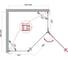Душевой уголок BelBagno KRAFT-P-1-90-C-Cr-R 7