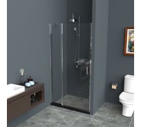 Душевая дверь BelBagno UNO-B-11-50+70-C-Cr