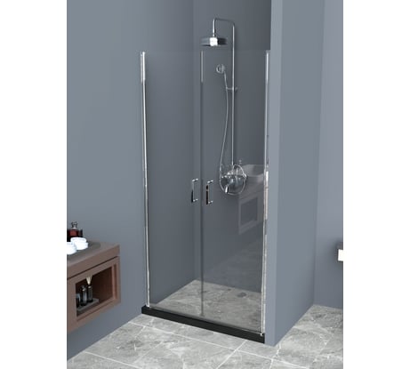 Душевая дверь BelBagno UNO-B-2-90-C-Cr