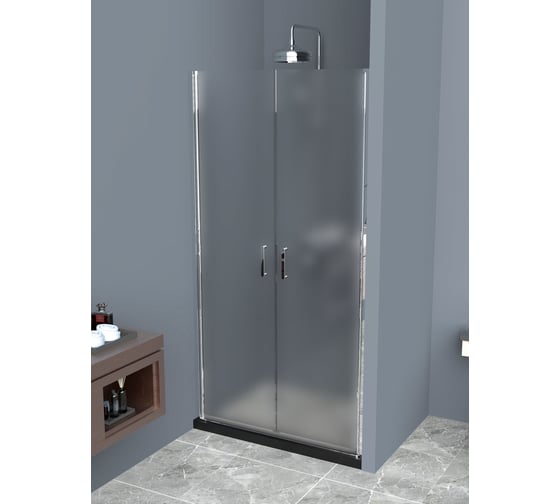 Душевая дверь BelBagno UNO-B-2-80-P-Cr