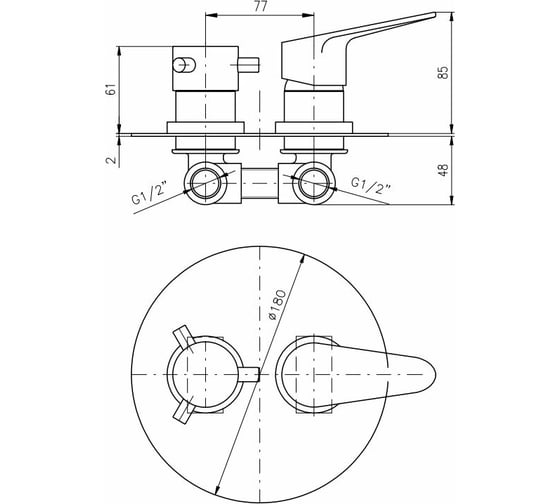 Смеситель RavSlezak VI286K
