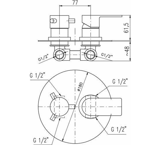 Смеситель RavSlezak VT486KCMATZ