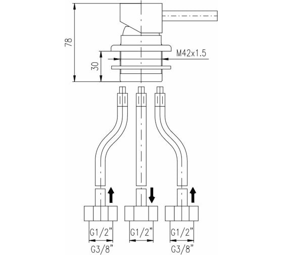 Смеситель RavSlezak SE968.5