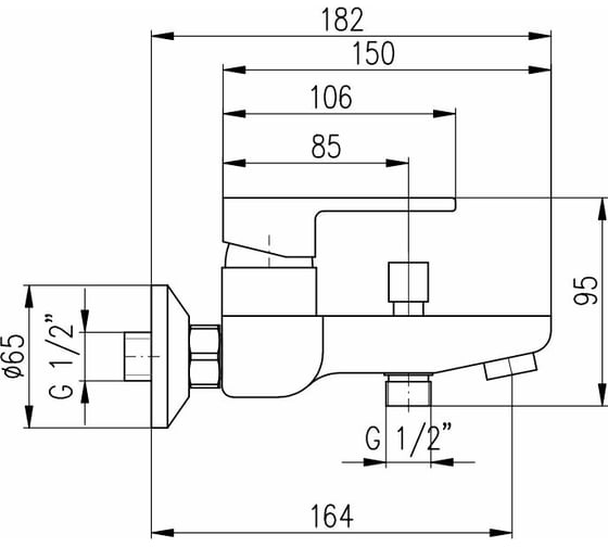 Смеситель RavSlezak VT454.5CB