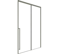 Душевая дверь Timo TDSS-140/13C-8L, раздвижные, 1400x2000, профиль никель, стекло прозрачное 8 мм T50L