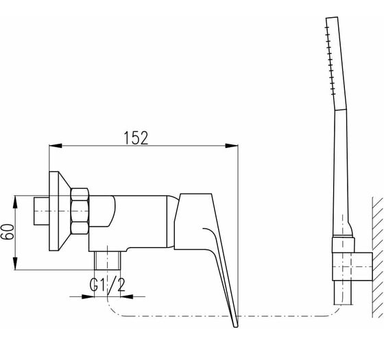 Смеситель RavSlezak VI281.5/1