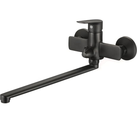 Смеситель для ванны Osgard Segel black с длинным изливом 940000001159