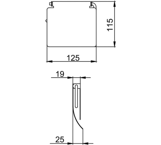 Держатель туалетной бумаги с крышкой Frap F504 515497