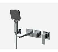 Смеситель встроенный для ванны ViEiR хром, скрытый монтаж для ванны и душа V393536