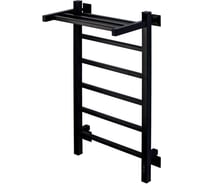 Полотенцесушитель электрический Comfysan с/т Marte-K EC-6 80/40 с полкой, черный 012571