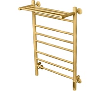 Полотенцесушитель электрический Comfysan с/т Luce EC-8 80/50 с полкой, MAT GOLD 017989