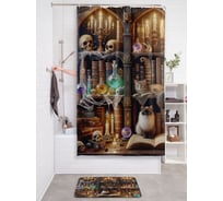 Фотоштора в ванную JoyArty МУЛЬТИ 180х200 sc_sd1424