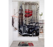 Фотоштора в ванную JoyArty МУЛЬТИ 180х200 sc_85493