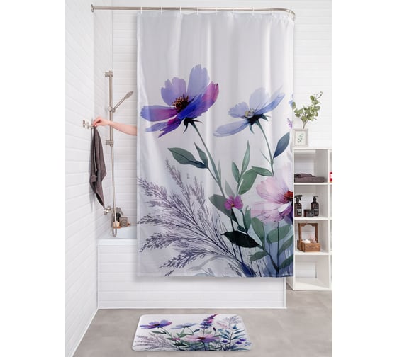 Фотоштора в ванную JoyArty МУЛЬТИ 180х200 sc_sd2800 1