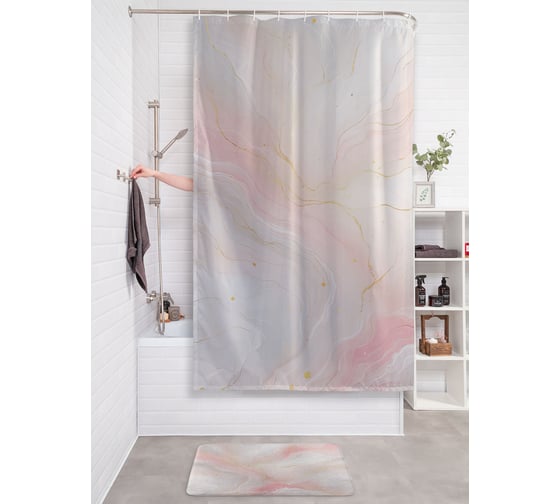 Фотоштора в ванную JoyArty МУЛЬТИ 180х200 sc_sd3078 1