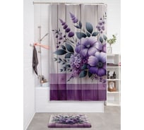 Фотоштора в ванную JoyArty МУЛЬТИ 180х200 sc_sd3102