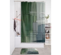 Фотоштора в ванную JoyArty МУЛЬТИ 180х200 sc_sd2734