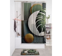 Фотоштора в ванную JoyArty МУЛЬТИ 180х200 sc_sd2996