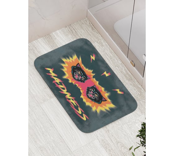 Коврик противоскользящий для ванной, сауны, бассейна, 77х52 см JOYARTY bath_419766 1