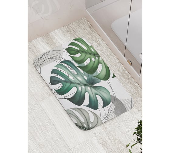 Коврик противоскользящий для ванной, сауны, бассейна, 77х52 см JOYARTY bath_sd2880 1