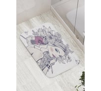 Коврик противоскользящий для ванной, сауны, бассейна, 77х52 см JOYARTY bath_27793