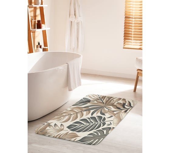 Коврик противоскользящий для ванной 60x100 см. JOYARTY bath_sd3133_60x100 1