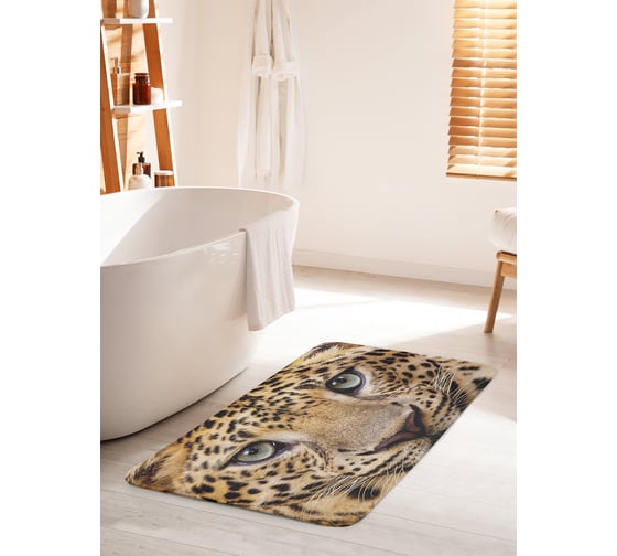 Коврик противоскользящий для ванной, сауны, бассейна, 60x100 см. JOYARTY bath_2769_60x100 1