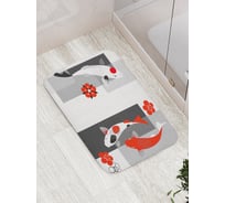 Коврик противоскользящий для ванной, сауны, бассейна, 77х52 см JOYARTY bath_38772