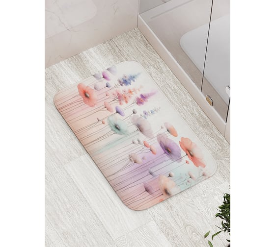 Коврик противоскользящий для ванной, сауны, бассейна, 77х52 см JOYARTY bath_sd1774 1