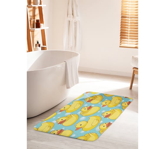 Коврик противоскользящий для ванной, сауны, бассейна, 60x100 см. JOYARTY bath_4280_60x100 1