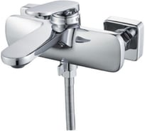 Смеситель для ванны и душа ALOUTE с коротким изливом, однорычажное управление, хром, алюминиевый сплав A2102