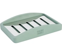 Мыльница VIDAGE La Verda Glavo полирезин, зеленый 1377003