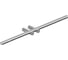 Полотенцедержатель двойной ABBER Osten 316 сталь брашированная AA1855BST 1