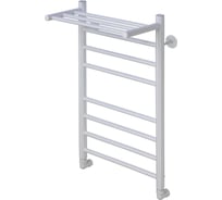 Водяной полотенцесушитель Comfysan Luce W-8 80/40 с полкой, белый 013615