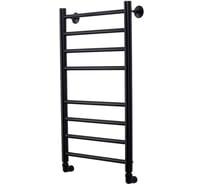 Водяной полотенцесушитель Comfysan Luce W-8 80/40, черный 013448